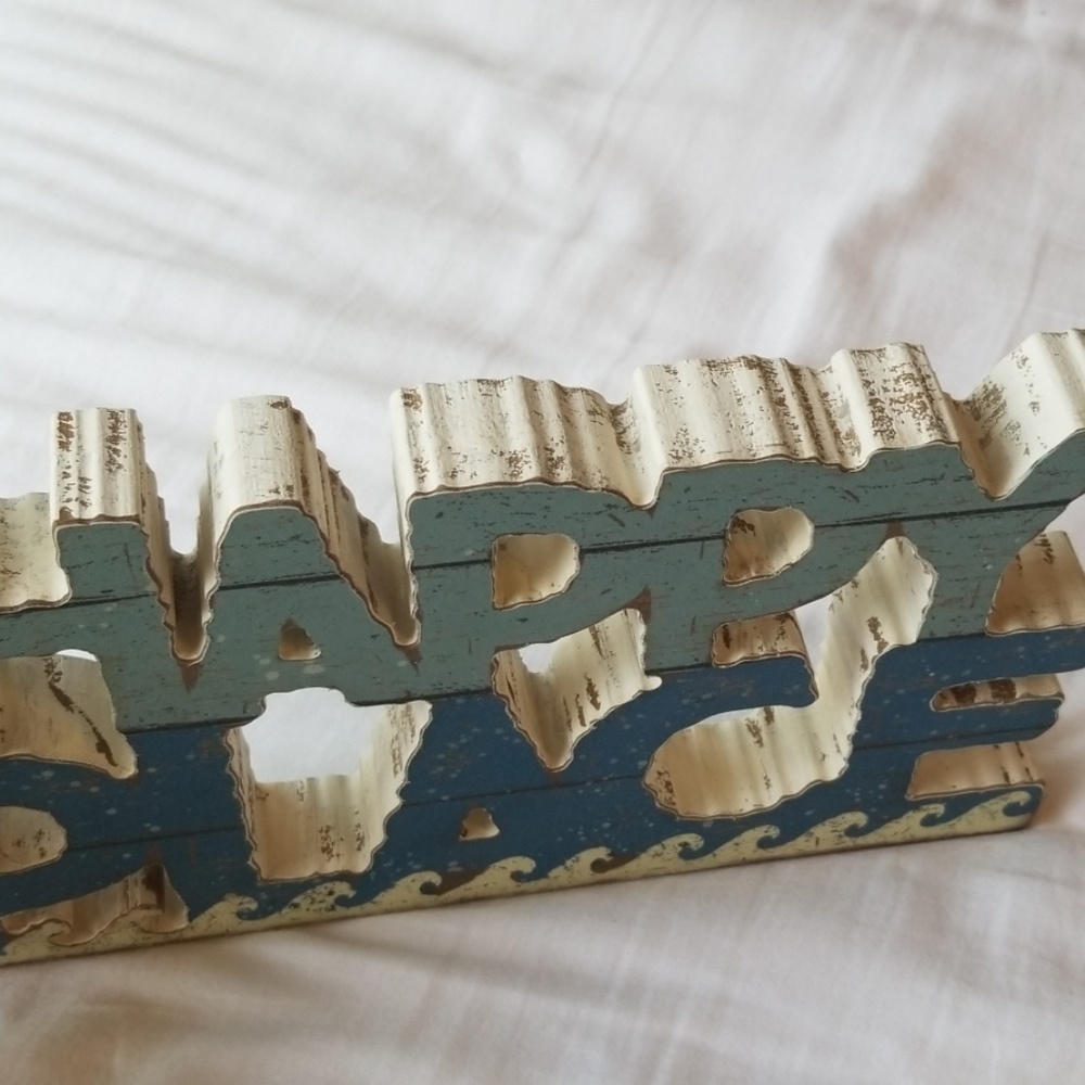 Wooden decor sign - Picture 3 of 3
